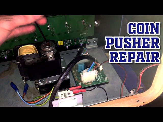 Coin Pusher Motor Repair, Wheel of Fortune Pusher