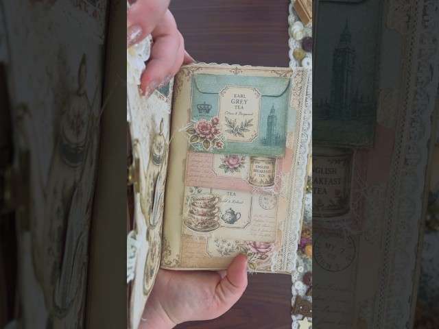 ✨FREE London Tea Cascade Cards | Bluebird Rose Mystery Junk Journal Event