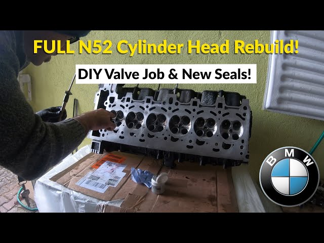 DIY BMW N52 Cylinder Head Rebuild! Replacing Valve Stem Seals + Reassembly [BMW N52 Rebuild Part 13]