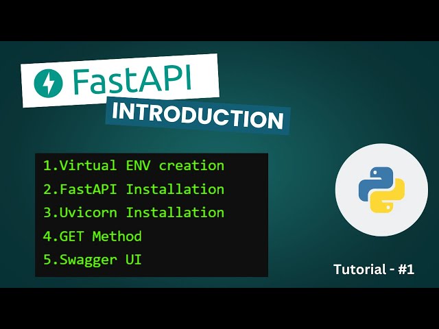 FastAPI Tutorial | Introduction | Part -1 | Tamil