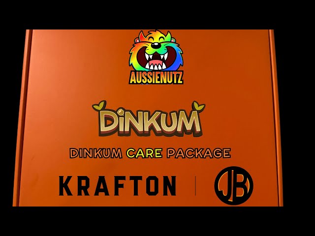 Dinkum Care Package arrived #dinkum #krafton