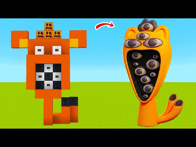 Evolution Sprunki OC Ninimo Phase 1-6 Addon in Minecraft PE