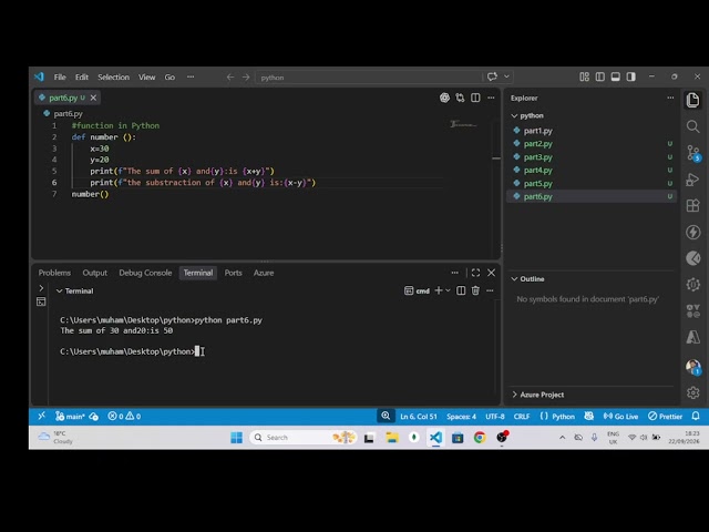 Python Functions for Beginners | Part 5 | Learn Functions in Python Step by Step