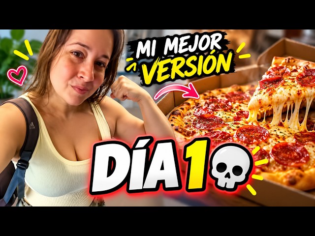 ANDREA COLÁS empieza su “MEJOR VERSIÓN”… y el DÍA 1 acaba en PIZZA 💀