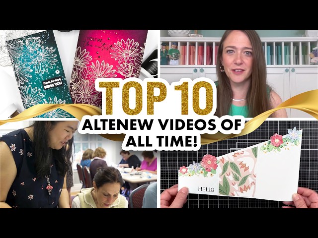 Top 10 Altenew Cardmaking Tutorials Every Crafter Must Watch