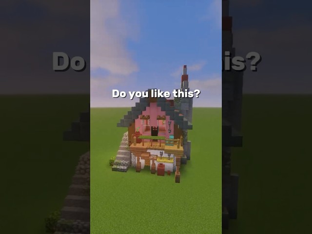 How To Improve Your Minecraft Houses! #minecraft #building #minecraftbuilding #buildhacks #java #mc