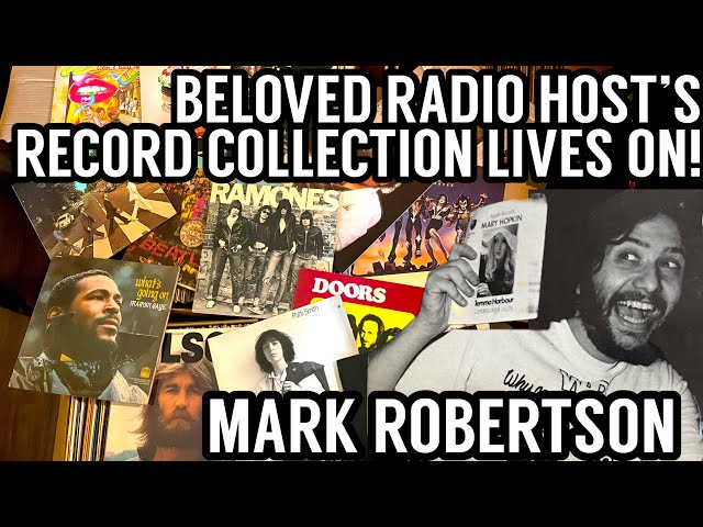 Radio Host Record Collection Found! Classic Rock Heaven! The Collection of Mark Robertson