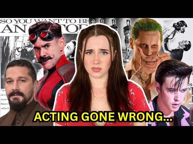 You’re Not a Method Actor, You’re Just a terrible Person...