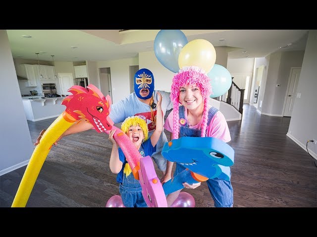 Pool Noodle Game for Party Setup S4:E77