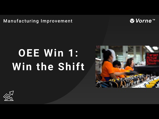 OEE Quick Win #1: Win the Shift