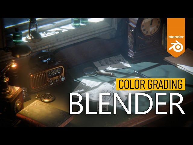 How to make Color Grading in BLENDER