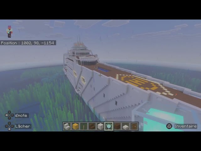 MEGA YACHT Minecraft project