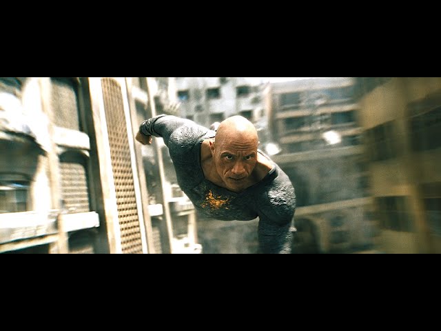Black Adam Chasing Ishmael | Black Adam (2022)