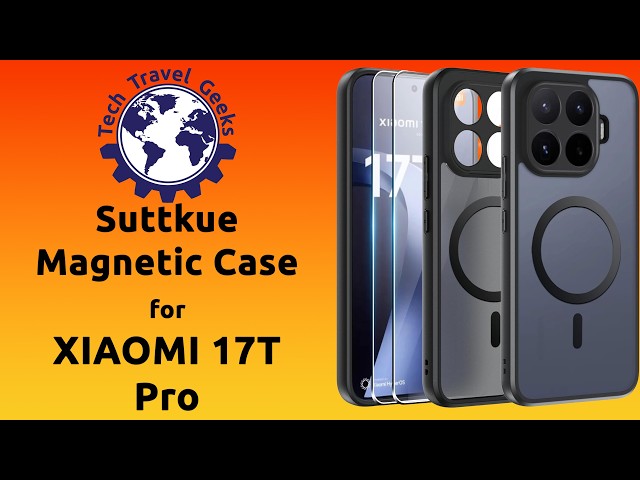 Suttkue Magnetic Case for XIAOMI 17T Pro - Unboxing & Review
