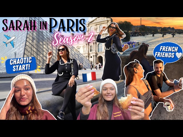 I'm Back to PARIS ALONE! Solo Trip Adventures, Meeting Old Friends 🥰SARAH IN PARIS  #TravelWSar