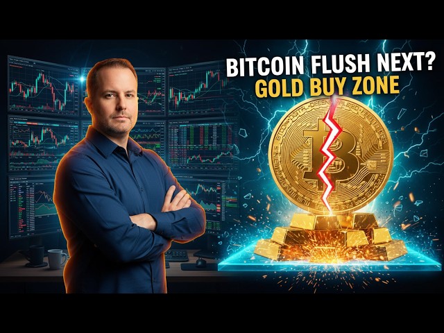 Bitcoin Bear Flags As Gold Hammers Into Support - Deep Dive Into The Charts