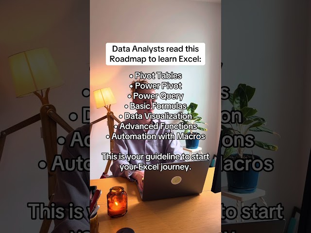 How to Learn Excel for Data Analytics (2026 Edition)