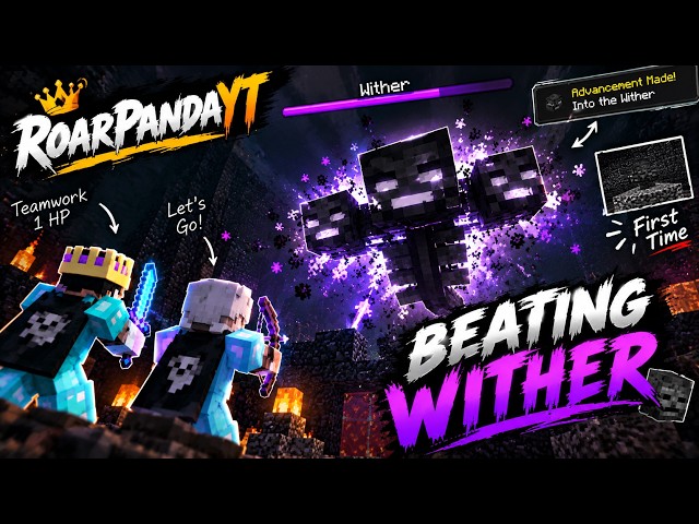 Beating All Bosses In MInecraft Survival SMP Part 2 l Discord for IP #minecraft #4xtn