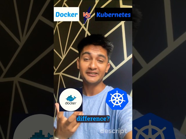 Docker vs Kubernetes 🤔 #devops #shorts