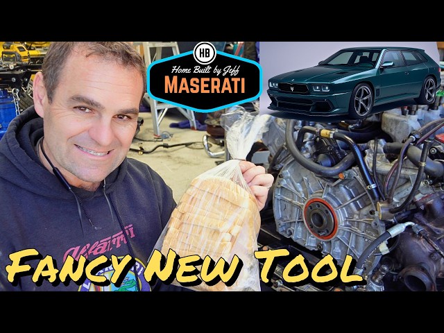 I get a fancy new tool for the Maserati build - Maserati Shooting Brake Restomod part 3