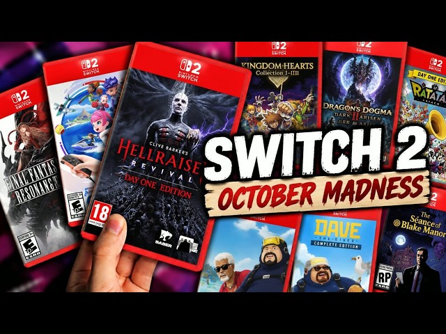 Top 10 Physical Switch 2 Games You NEED To Buy In October 2026!