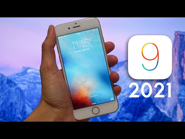 Using iOS 9 in 2021!