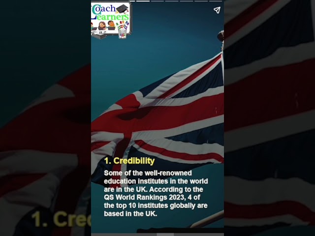 Top 5 Reasons To Study In The UK