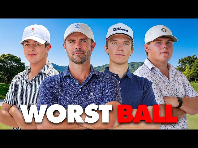 Can We Break 50 in a Worst Ball Scramble?