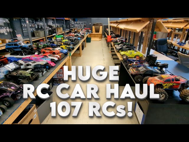 I Bought 107 RC Cars in Three Hours (RC Haul Overview 12-10-2025)