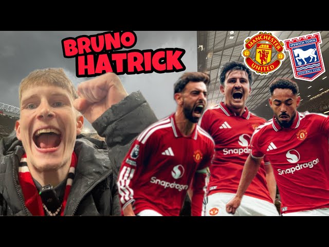 MANCHESTER UNITED VS IPSWICH TOWN! MATCHDAY VLOG!!!