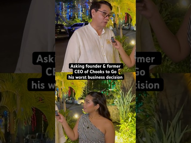 Asking former Chooks To Go President his worst business decision #entrepreneur #tips