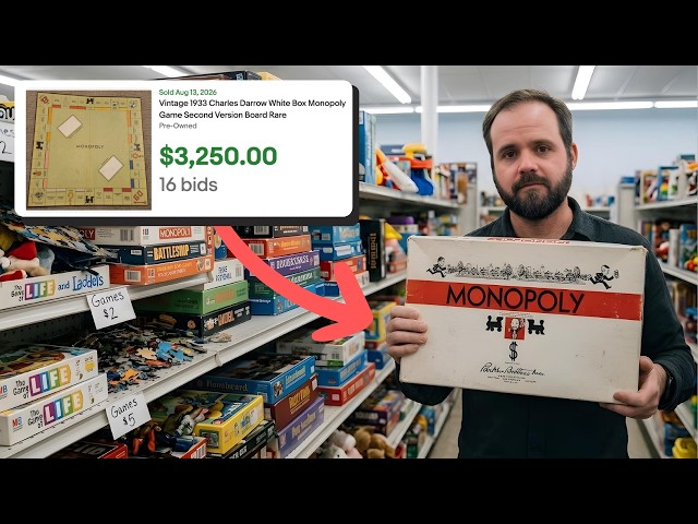 The Secret to Thrifting Insanely Valuable Board Games