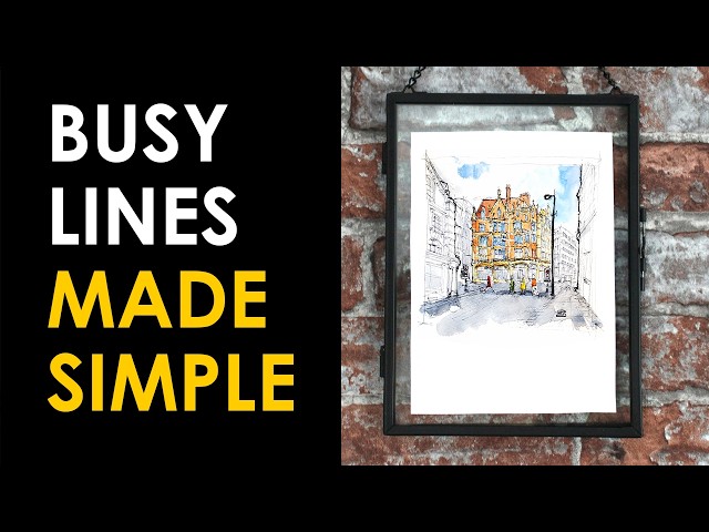 It's not complicated, it's actually really simple - URBAN SKETCHING... I SHOW YOU HOW