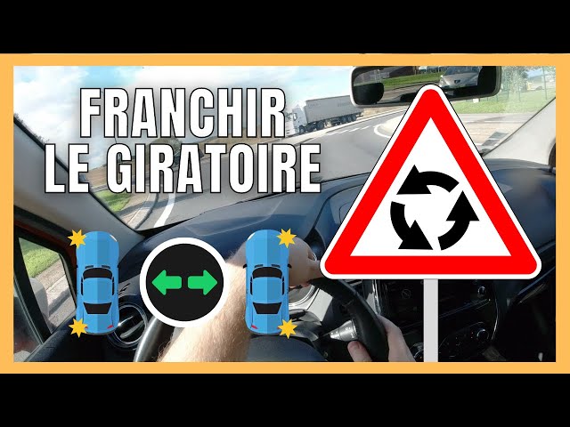 💡 HOW TO NAVIGATE A ROUNDABOUT - (example by car)
