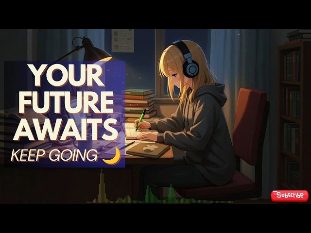 Struggling to Focus? Don't Quit Yet 🌙 Deep Focus Lofi for Late Night Study