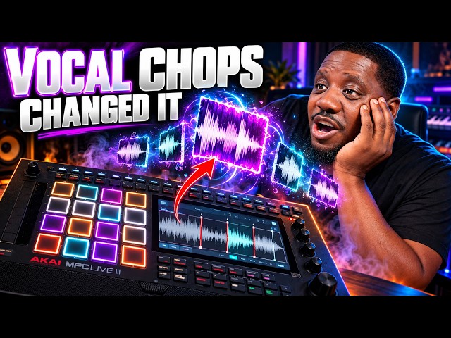 How to Make a Gunna Type Beat From Scratch on MPC Live 3 | Vocal Chop Trick