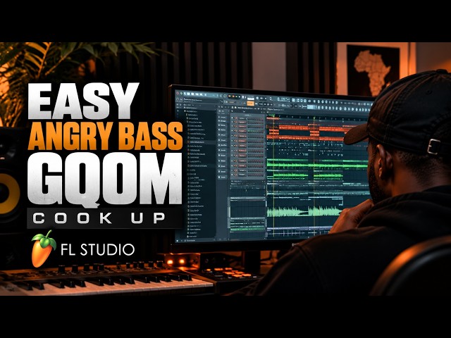 Easy Angry Bass Gqom Cook Up | FL Studio 2026 Tutorial