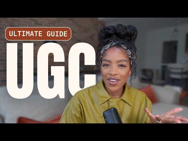 Become a UGC CREATOR by the end of the year | Content creation for beginners