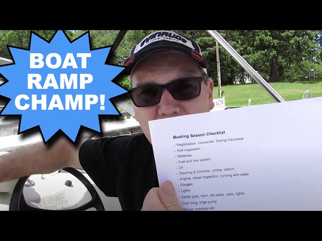 Launching Your Boat - Tips to be a boat ramp champ