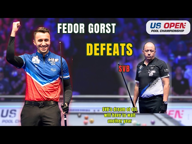TITANS COLLIDE! | Fedor Gorst vs Shane Van Boening (SVB) | LAST 32 | US Open Pool 2026