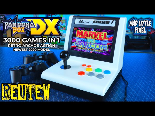 Pandora Box DX 2020 Mini Arcade Machine With 3000 Games REVIEW!