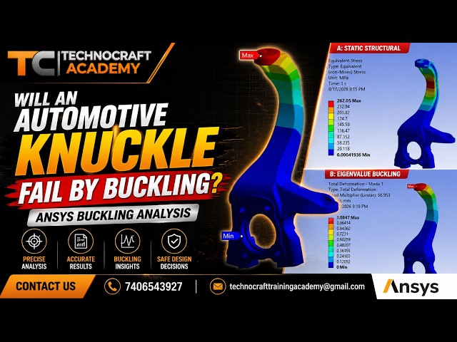 ANSYS Course Session 7.1 | Buckling Analysis in ANSYS | Eigenvalue/Linear Buckling