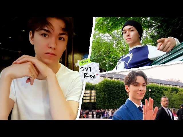 [SVT Record] 버논이와 함께 산책해요 🌿 | 캐럿들에게 추천하는 영화 🎬 | KENZO와 함께한 파리 브이로그 ✨