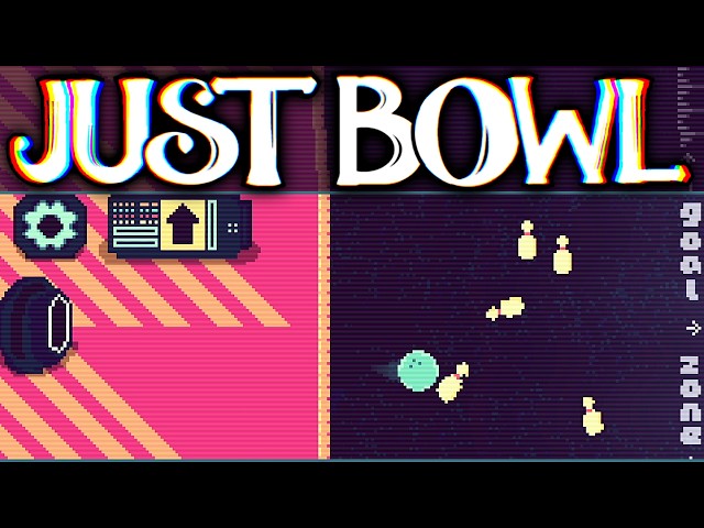 A game where you just go bowling but it is SO satisfying!