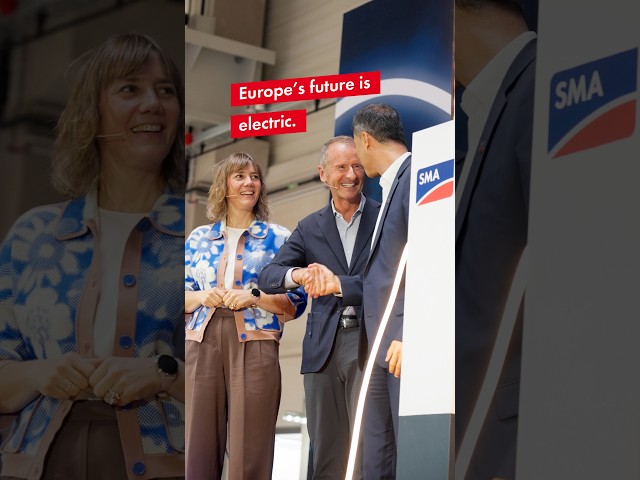 Europe’s future is electric.
