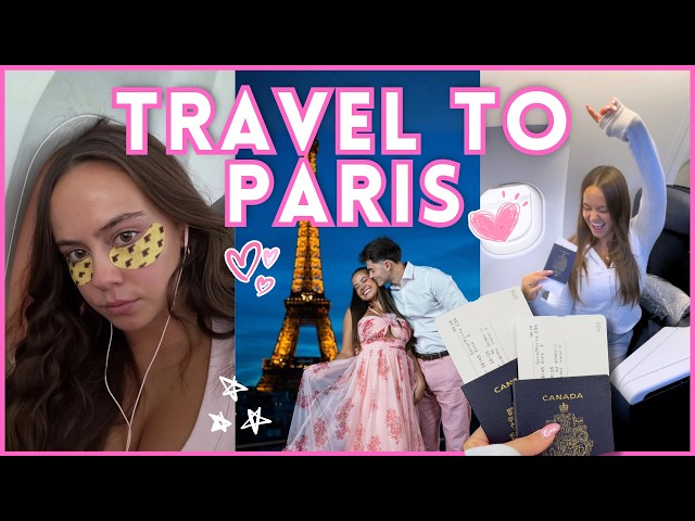 travel with me to paris (prep, pack & business class)