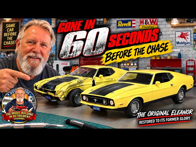 Building Another Original Eleanor from Gone in 60 Seconds, Before the Wreckage, MPC 1973 Mustang