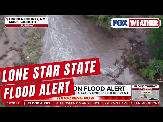 Dallas Metro on Flood Alert as the Lone Star State Braces for Bouts of Heavy Rain