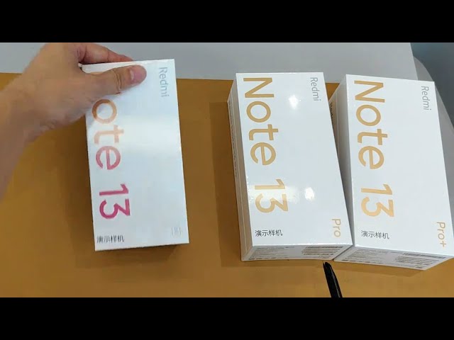 Redmi Note 13 / 13 Pro / 13 Pro+ | UNBOXING & REVIEW