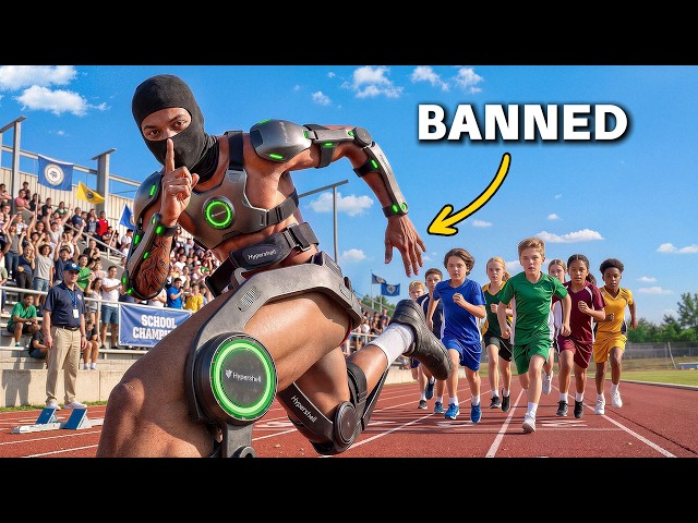 I Cheated A Track Meet With A Illegal Exoskeleton